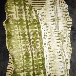 Olive striped shirt